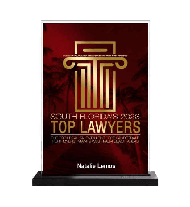 Natalie Top Lawyers award logo 